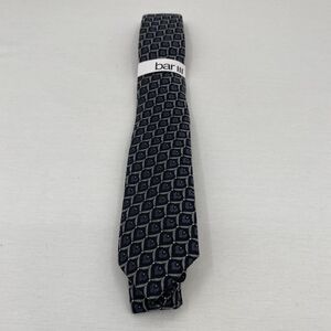 Bar III Men's Slim Skinny Neck Tie Grey Percy Neat 2.5" Blade NWT